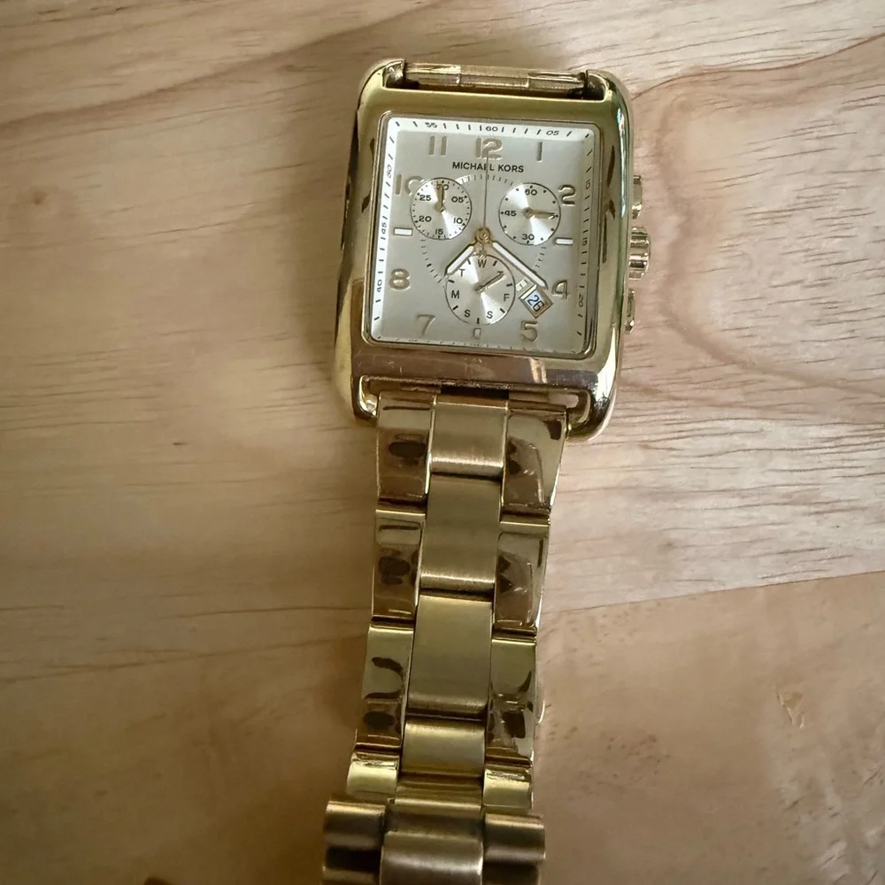 Michael Kors Gold Chronograph Watch